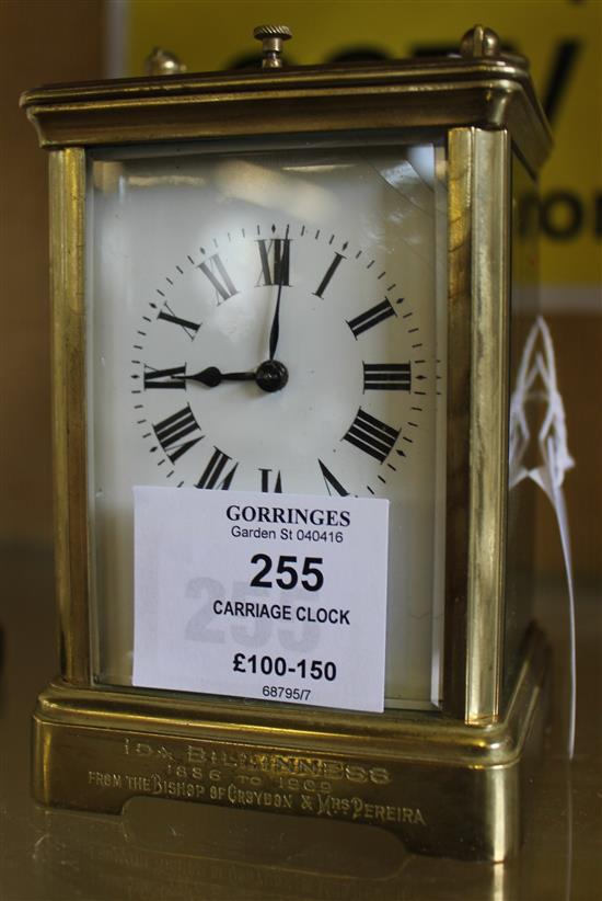 Carriage clock